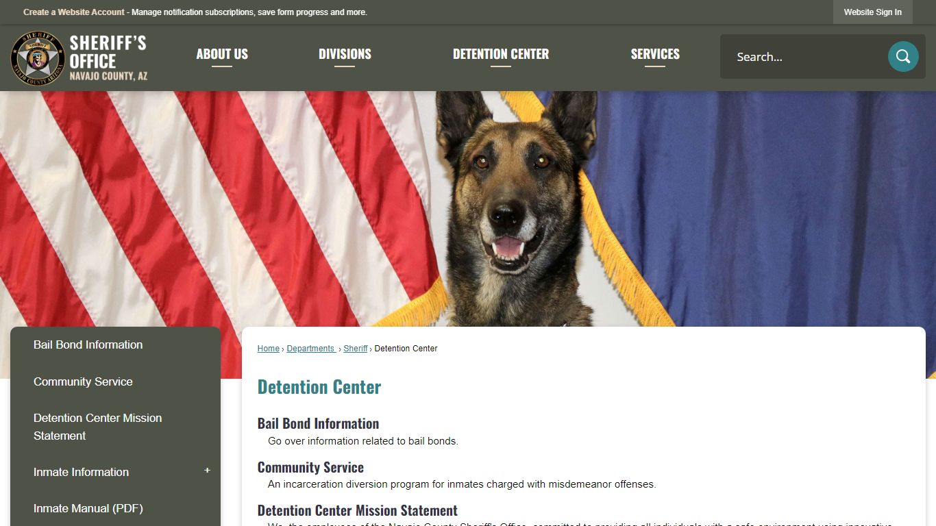 Detention Center | Navajo County, AZ